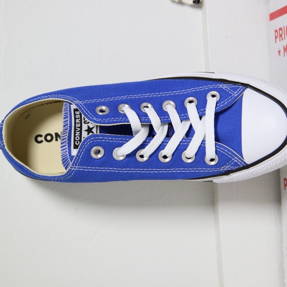 Converse Royal Blue Chuck Taylor All Star Low Tops - Picture 7 of 7